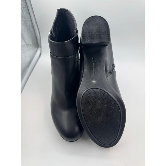 Gianni Bernini women's memory foam bootie black 11 nwob - Picture 6 of 8